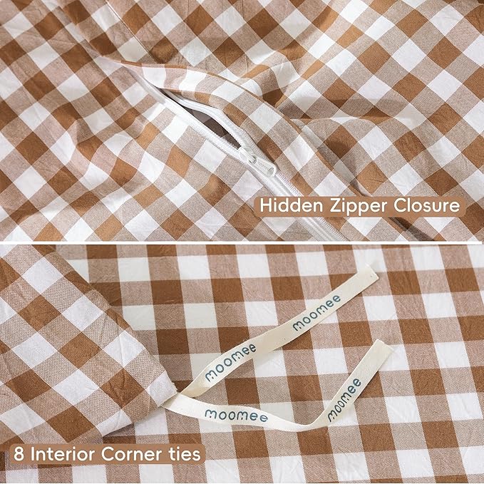 Linen Duvet Cover Set - Twin