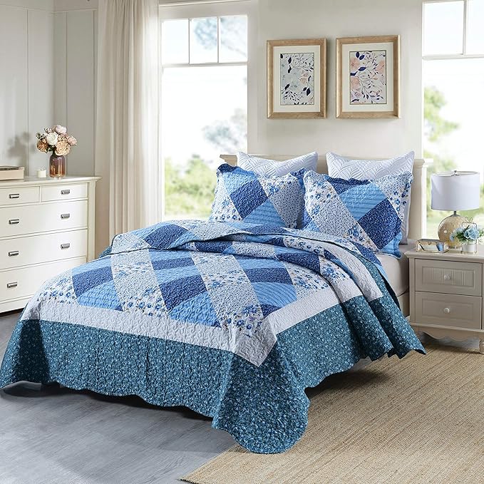 Quilt Set - Queen - 3 Piece