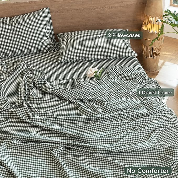 Linen Duvet Cover Set - King