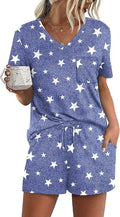 Women's Pajama Set - Short Sleeve - 2 Piece