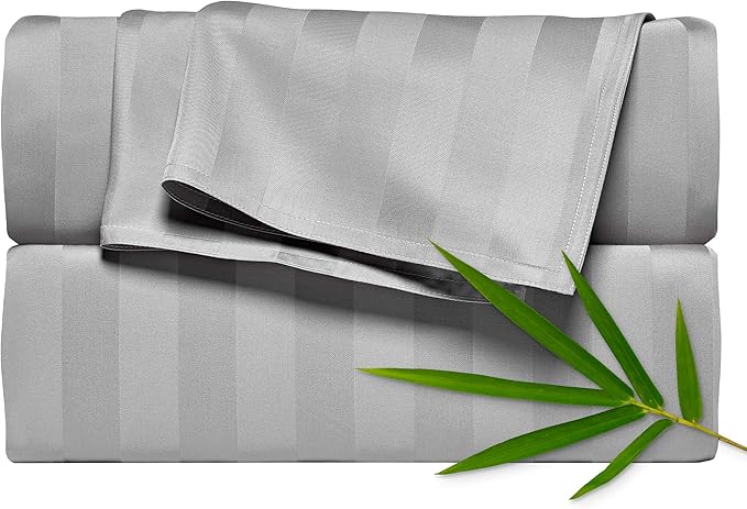 Bamboo Cooling Bed Sheet Set - Queen - 4 Piece