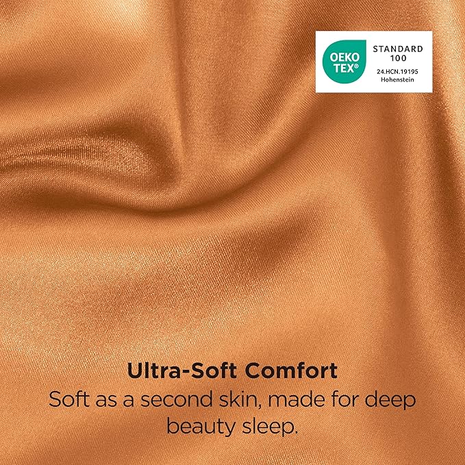 Satin Pillowcase Set - King - 20 x 36 in - 2 Piece