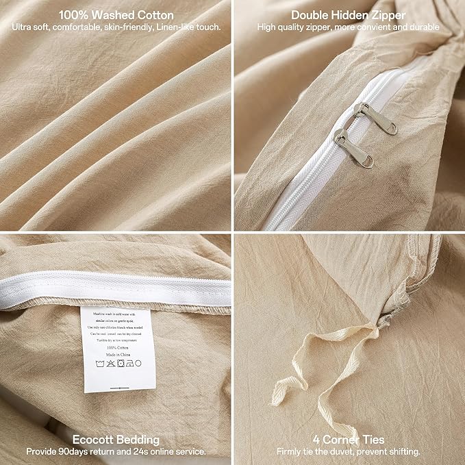 Duvet Cover Set - Queen - 3 Piece