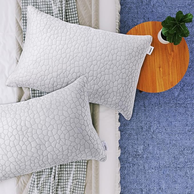 Memory Foam Cooling Bed Pillow - King