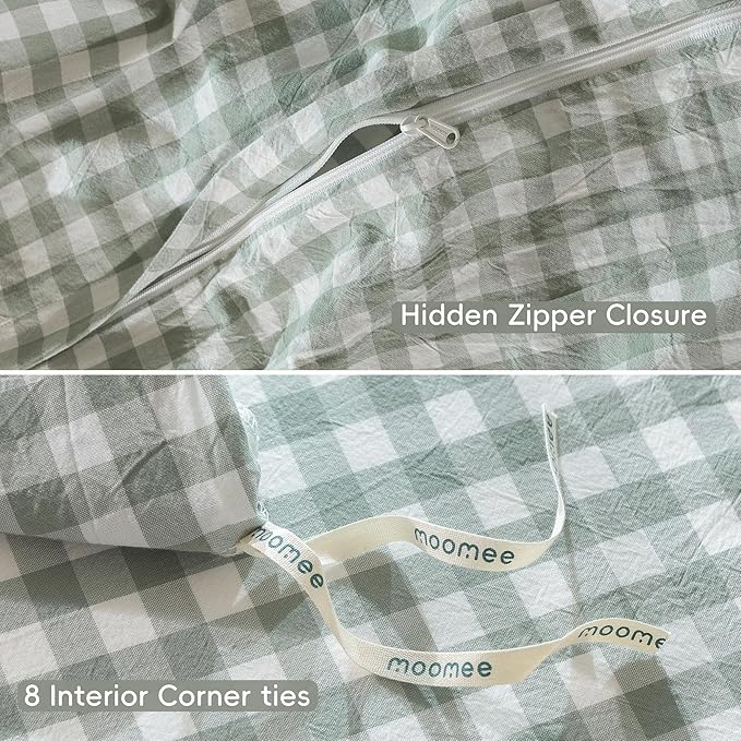 Linen Duvet Cover Set - Twin