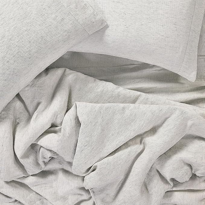 Linen Cooling Duvet Cover Set - Queen
