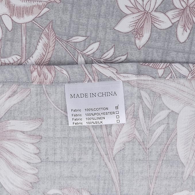 100% Cotton Bed Sheet Set - Twin - 4 Piece