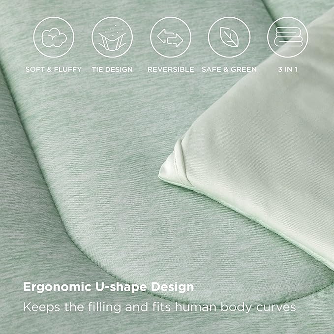 Cooling Comforter Set - Queen - 3 Piece