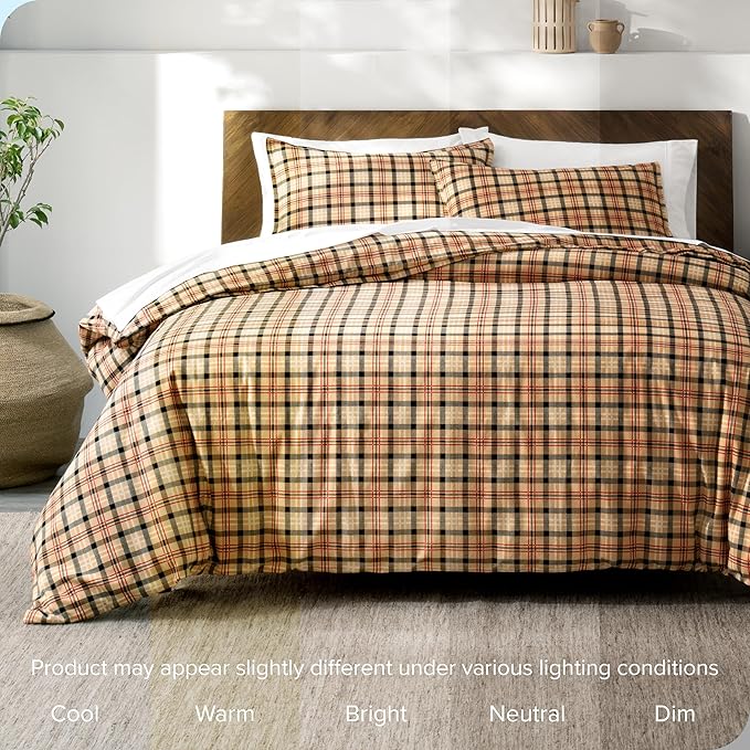 100% Cotton Duvet Cover Set - Full