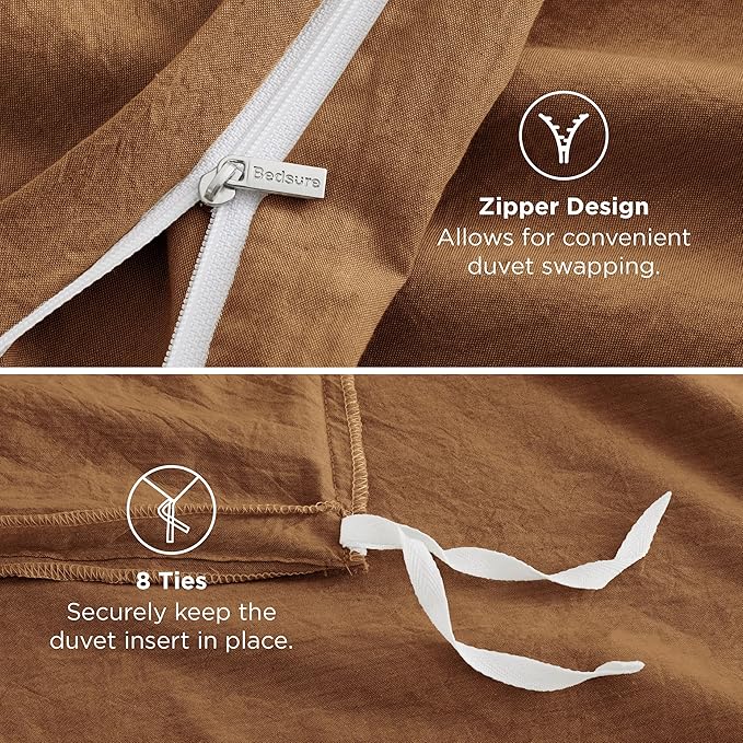 Linen Duvet Cover Set - King